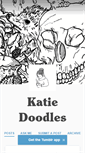 Mobile Screenshot of katiedoodles.com